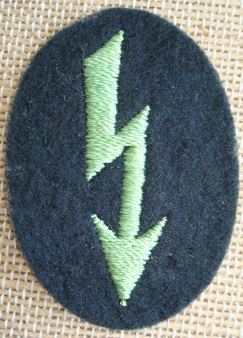 WWII GERMAN PANZER GRENADIER SIGNAL PERSONNEL\'