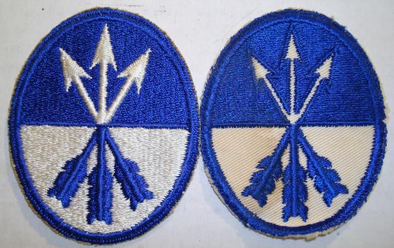 WWII ORIGINAL US ARMY 23rd CORPS VARIANTS