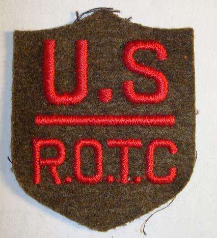 WWI Reserve Officer Training Corps ROTC