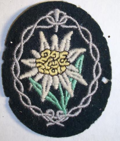 MOUNTAIN TROOP SLEEVE EDELWEISS 