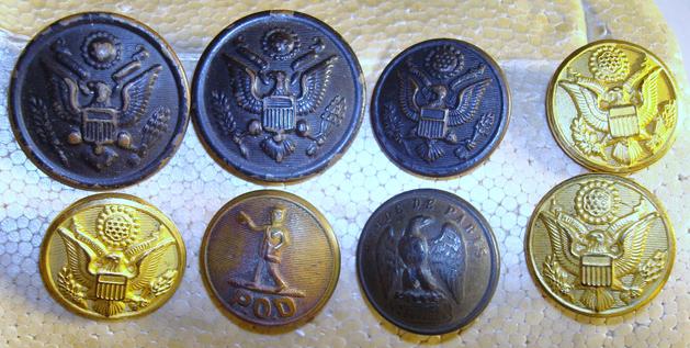 WWI BUTTON MIXED LOT 21 