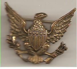 WWI US AMERICAN EAGLE SWEETHEART PIN