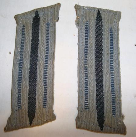 WWII COLLAR TABS LIGHT BLUE?