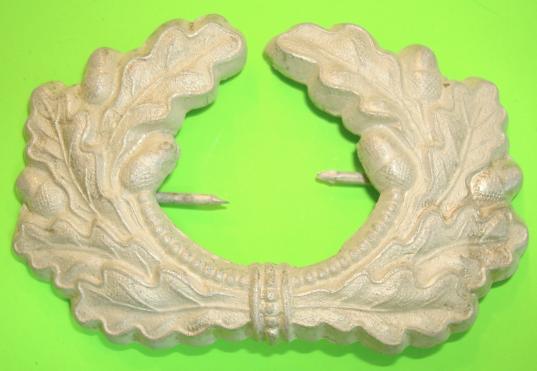 WWII GERMAN VISOR CAP WREATH