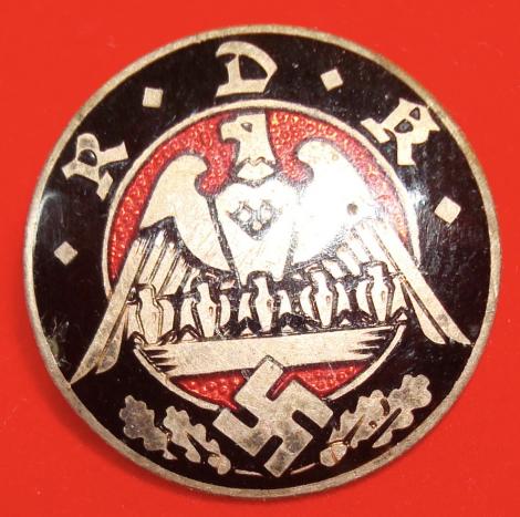 WWII GERMAN RDK MEMBER'S LAPEL BADGE