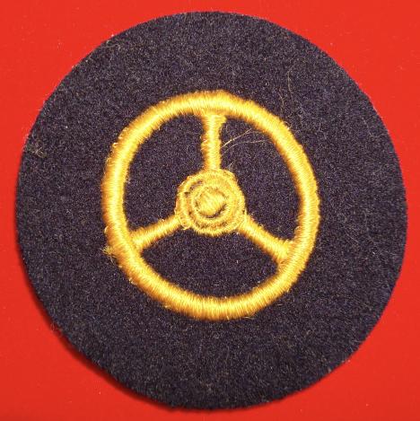 WWII KRIEGSMARINE MOTOR TRANSPORT'S TRADE PATCH