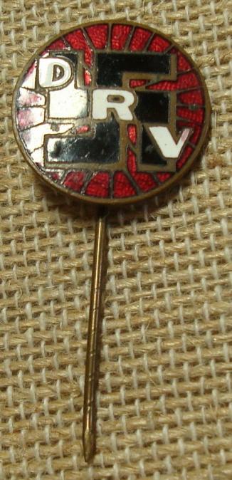 WWII GERMAN DRV STICK PIN BICYCLE CLUB