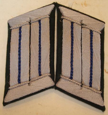 WWII GERMAN MEDICAL OFFICER'S COLLAR TABS