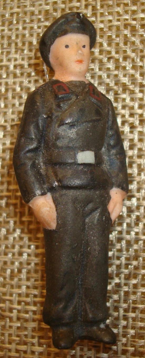 WWII GERMAN CERAMIC PANZER MAN