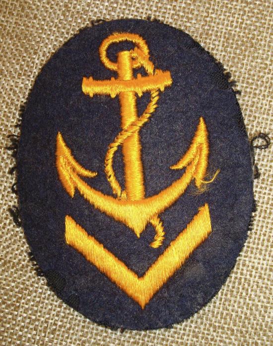 WWII GERMAN SENIOR BOATSWAIN NCO'S CAREER SLEEVE INSIGNIA