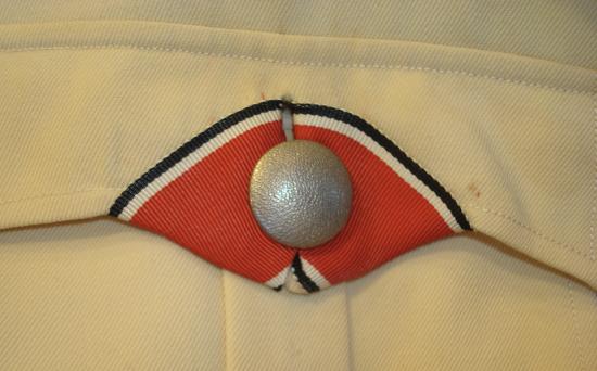 WWII GERMAN WHITE SA OSAF STAFF TUNIC RARE