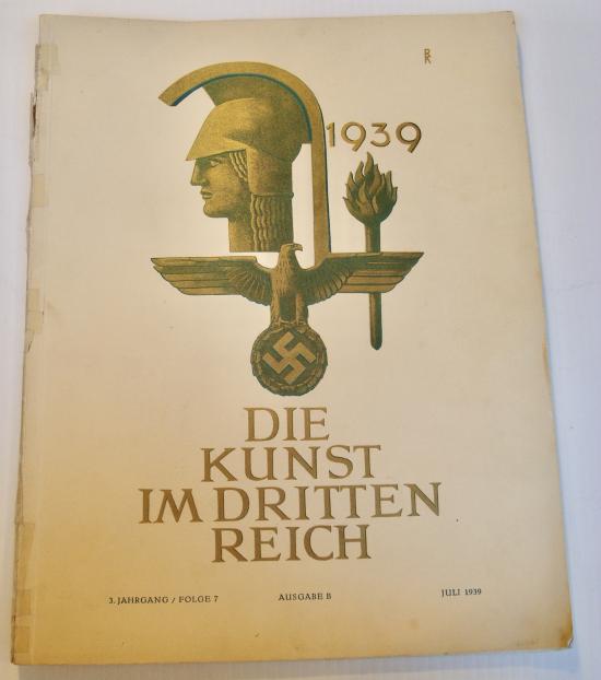 WWII GERMAN ARTBOOK, DIE KUNST IM DRITTEN REICH