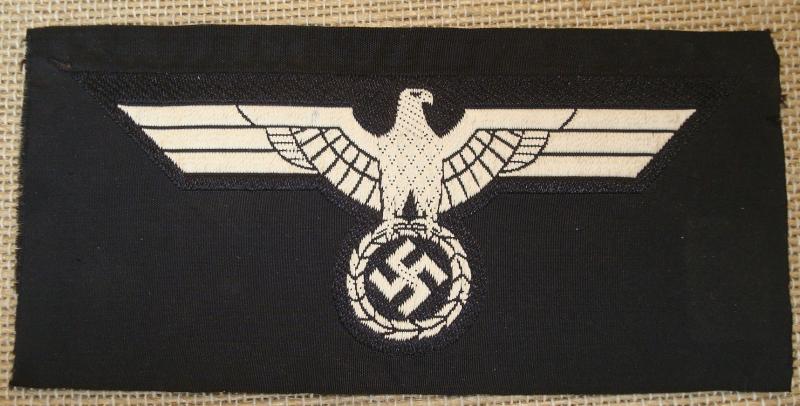 WWII GERMAN PANZER EM/NCO'S M36 BREAST EAGLE