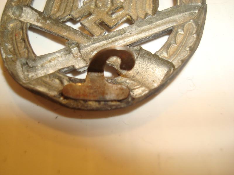 WWII GERMAN GENERAL ASSAULT BADGE RARE MAKER