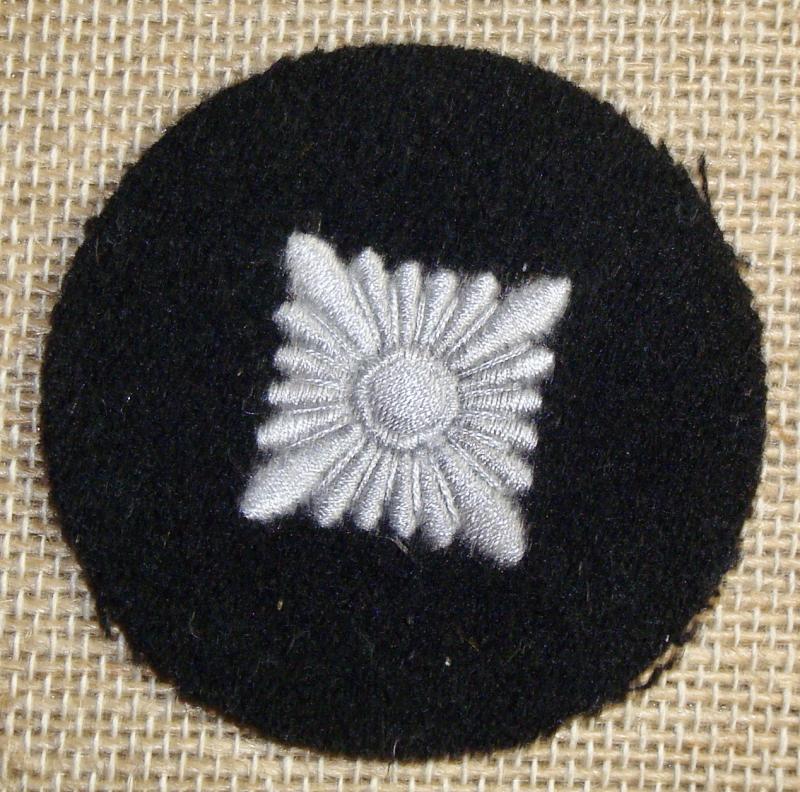 WWII GERMAN PANZER OBERSCHÜTZE'S RANK PIP
