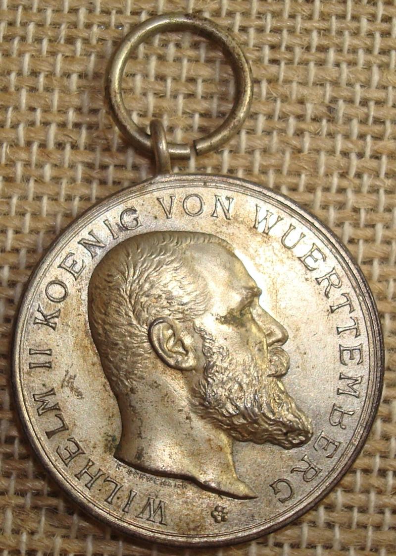 Wurttemberg Silver Military Merit Medal 1892-1918 issue