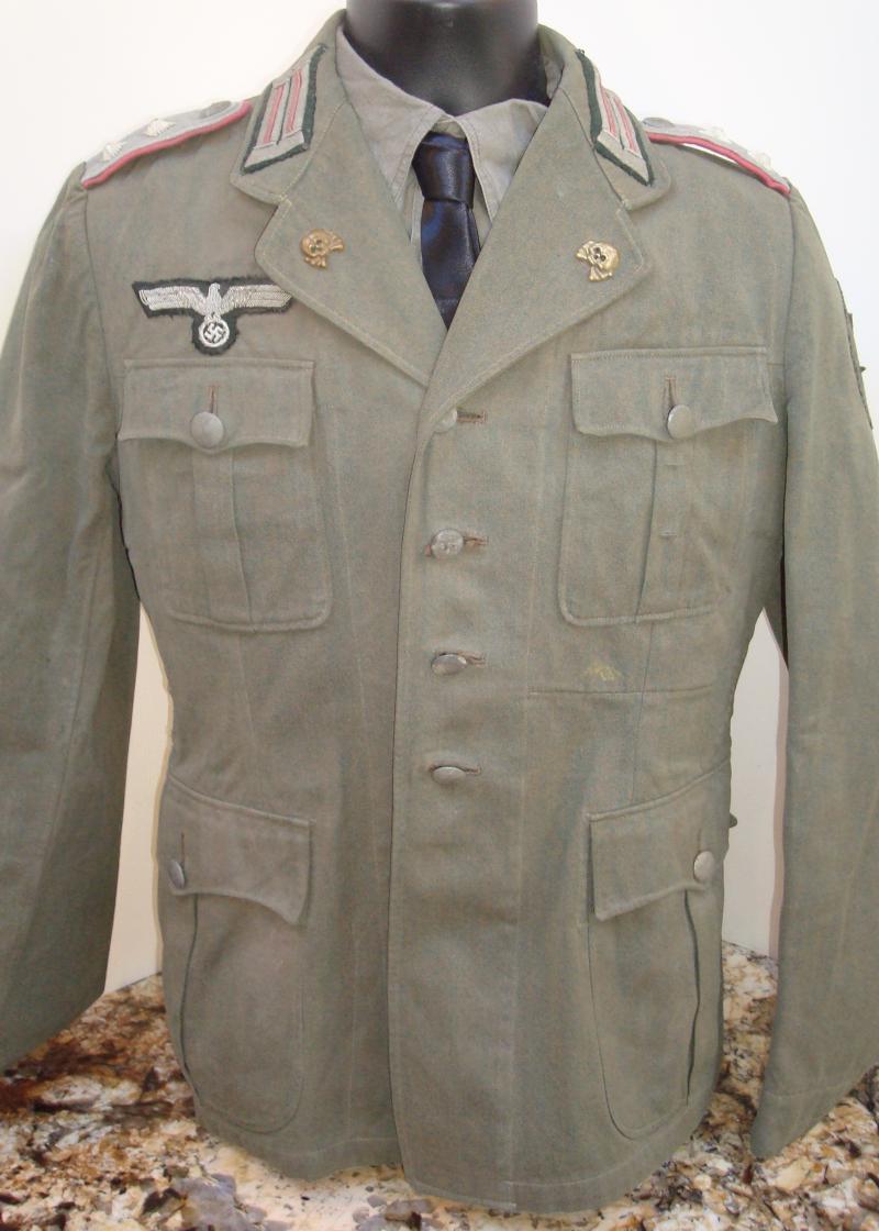 WWII GERMAN PANZER HAUPTMANN'S TUNIC ADDITIONAL PICS